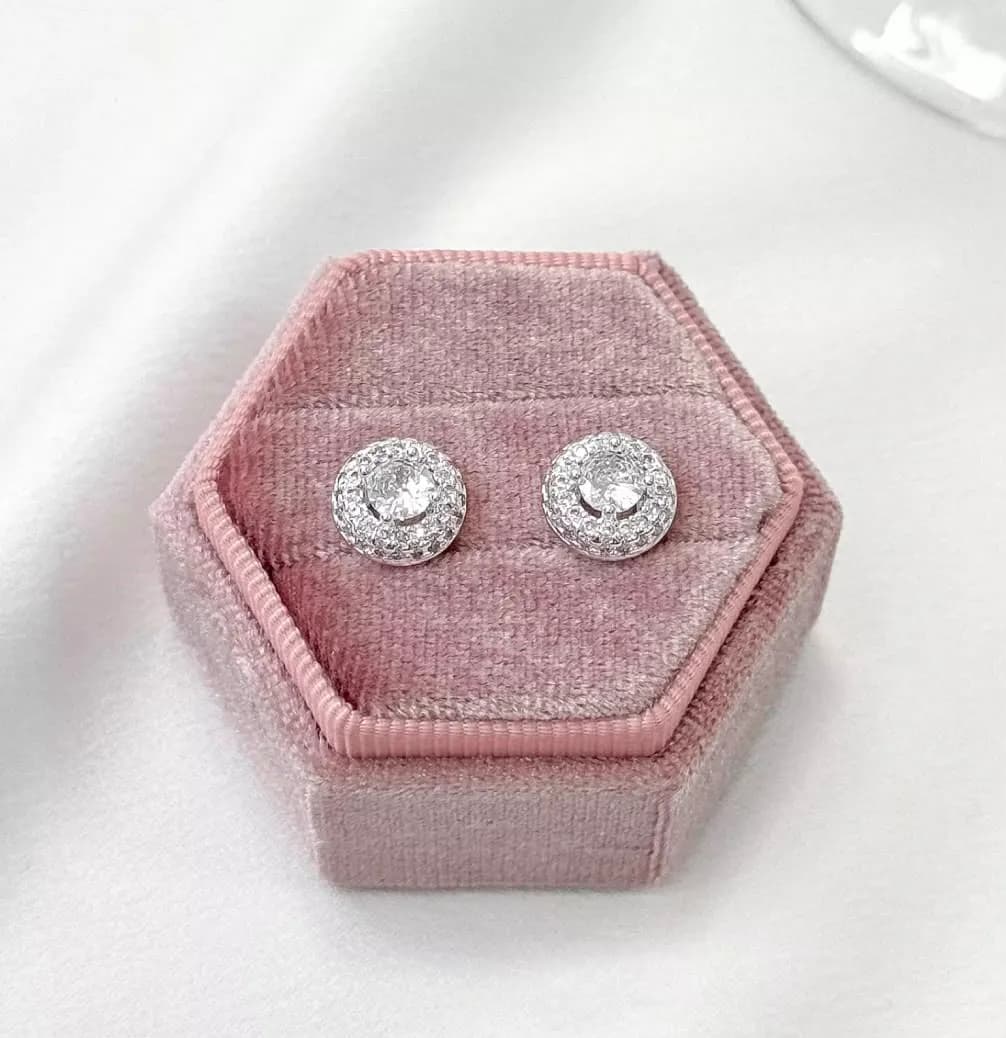 Imagem de Brincos Círculo Cristal Arya